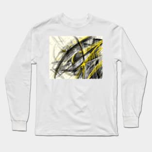 mechanical eye of the architectural sky ecopop wallpaper art Long Sleeve T-Shirt